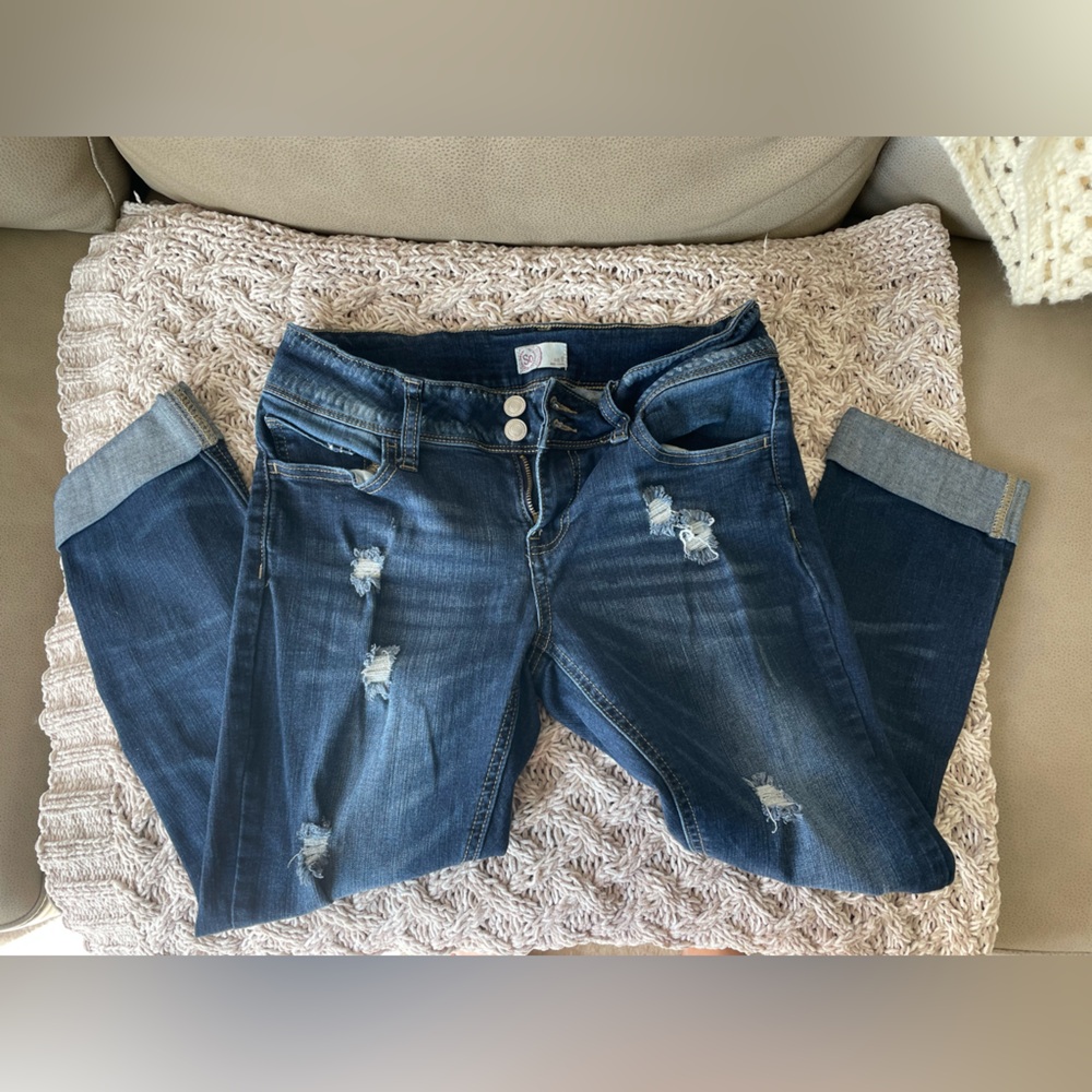 Cropped jeans